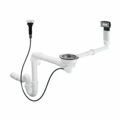 Hansgrohe D16-11 Automatische Ab- Und Überlaufgarnitur Für Einzelbecken Für Hansgrohe Granitspülen