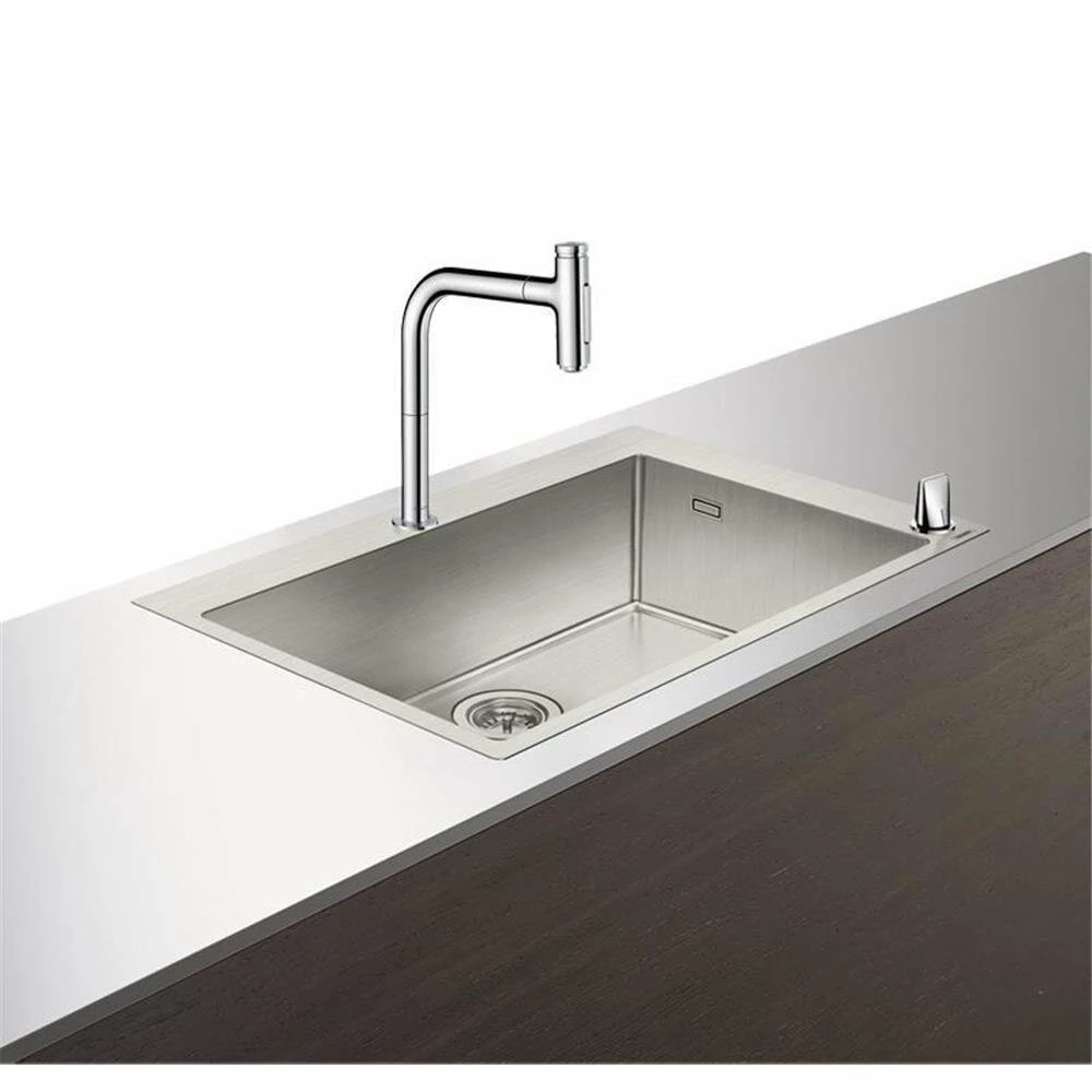 Hansgrohe Einbaupüle 660 Select Mit Küchenarmatur C71-F660-08 3 Hansgrohe Einbaupüle 660 Select Mit Küchenarmatur C71-F660-08