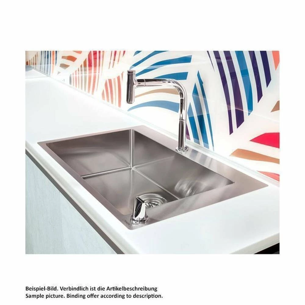 Hansgrohe Einbaupüle 660 Select Mit Küchenarmatur C71-F660-08 4 Hansgrohe Einbaupüle 660 Select Mit Küchenarmatur C71-F660-08 – Bild 2