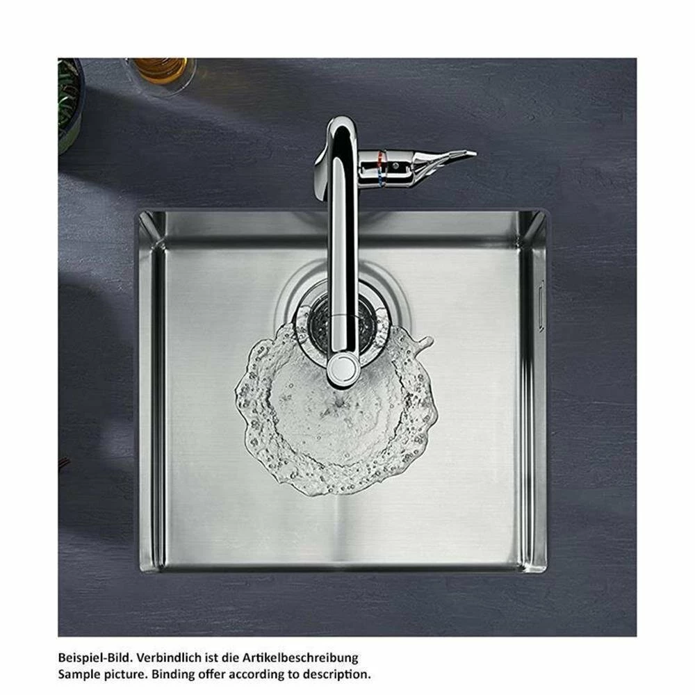 Hansgrohe Einbauspüle 400 S719-U400 | Edelstahl 4 Hansgrohe Einbauspüle 400 S719-U400 | Edelstahl – Bild 2