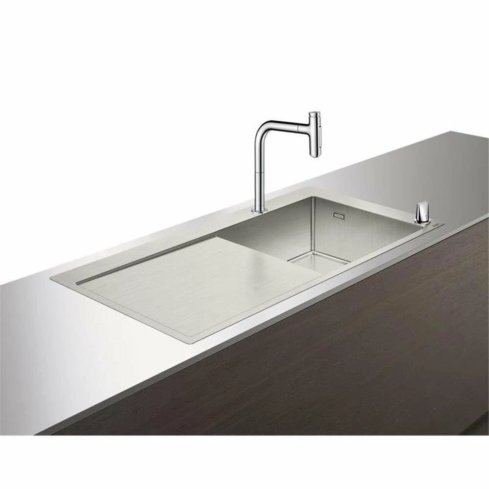 Hansgrohe Einbauspüle 450 Select Mit Küchenarmatur C71-F450-07 3 Hansgrohe Einbauspüle 450 Select Mit Küchenarmatur C71-F450-07