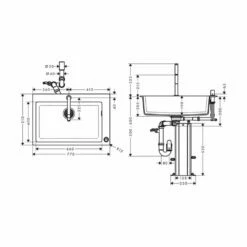 Hansgrohe Einbauspüle 660 Select Mit Küchenarmatur C51-F660-07 | Chrom -SPUELENPROFI Verkäufe hansgrohe einbauspuele 660 select mit kuechenarmatur c51 f660 07 chrom3