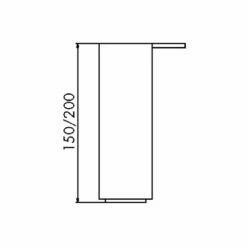 Kreta Sockelfuß / Möbelfuß -SPUELENPROFI Verkäufe kreta sockelfuss moebelfuss4