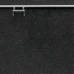 Linero 2000 Hakenleiste 2-fach Edelstahl-Finish