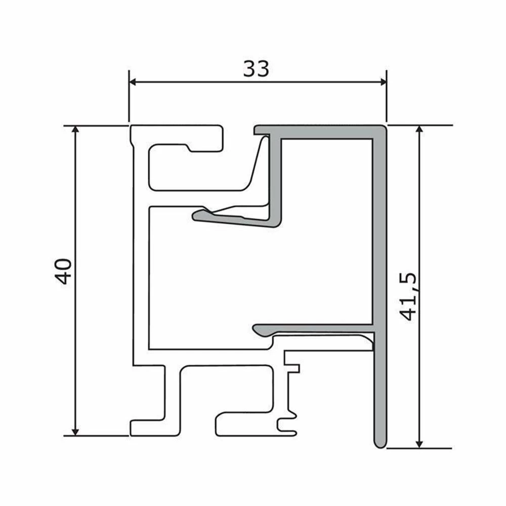 Linero MosaiQ Profilleisten-Set, Relingsystem 5 Linero MosaiQ Profilleisten-Set, Relingsystem – Bild 3