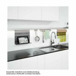 Linero MosaiQ Tuchleiste, Von Unten Einhängbar, Relingsystem -SPUELENPROFI Verkäufe linero mosaiq tuchleiste von unten einhaengbar relingsystem3