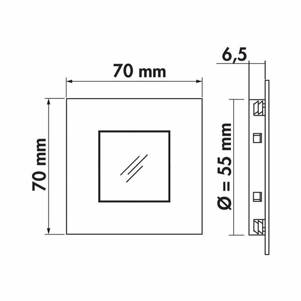 LUMICA Cosi Einbauleuchte / Sockelleuchte LED Mit Farbwechsel, Set 5 LUMICA Cosi Einbauleuchte / Sockelleuchte LED Mit Farbwechsel, Set – Bild 3