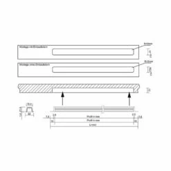 LUMICA Ricol LED Langfeldleuchte, Länge 2600 Mm -SPUELENPROFI Verkäufe lumica ricol led langfeldleuchte laenge 2600 mm3