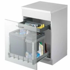 Müllex Boxx 55/60, Abfallsammler Für Frontauszüge, Anthrazit