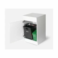 Müllex COMPO 35/5, Abfallsammler Für Schwenktechnik, Schwarz/grün