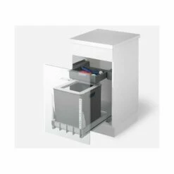 Müllex EURO-BOXX40-R, Abfallsammler Für Frontauszüge, Anthrazit