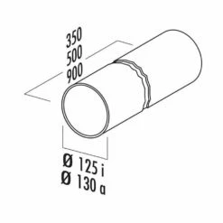 Naber COMPAIR System Ø 125 Rundrohr 125 -SPUELENPROFI Verkäufe naber compair system r 125 rundrohr 1252