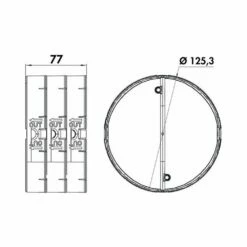 Naber COMPAIR System Ø 125 THERMOBOX / Rückstauklappe -SPUELENPROFI Verkäufe naber compair system r 125 thermobox rueckstauklappe3