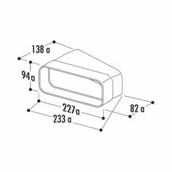 Naber COMPAIR System Ø 150 F-RBH 150 Rohrbogen Horizontal 15° Weiß -SPUELENPROFI Verkäufe naber compair system r 150 f rbh 150 rohrbogen horizontal 15 weiss2