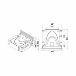 Naber COMPAIR System Ø 150 GREENflow Filterbox-Set-2, Grau -SPUELENPROFI Verkäufe naber compair system r 150 greenflow filterbox set 2 grau4