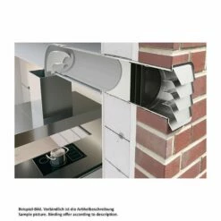 Naber COMPAIR System Ø 150 Prime P-E-Jal Col Flow 150 Mauerkasten, Innen Rechteckrohr-Anschluss, Jalousie Edelstahl -SPUELENPROFI Verkäufe naber compair system r 150 prime p e jal col flow 150 mauerkasten innen rechteckrohr anschluss jalousie edelstahl2