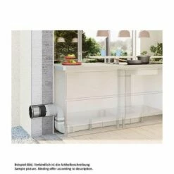 Naber COMPAIR System Ø 150 Prime P-Turbo Flow 150 Mauerkasten, Innen Rechteckrohr-Anschluss, Jalousie Edelstahl -SPUELENPROFI Verkäufe naber compair system r 150 prime p turbo flow 150 mauerkasten innen rechteckrohr anschluss jalousie edelstahl2