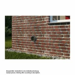 Naber COMPAIR System Ø 150 Prime P-Turbo Flow 150 Mauerkasten, Innen Rechteckrohr-Anschluss, Jalousie Edelstahl -SPUELENPROFI Verkäufe naber compair system r 150 prime p turbo flow 150 mauerkasten innen rechteckrohr anschluss jalousie edelstahl4