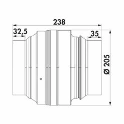 Naber COMPAIR System Ø 150 Stahl Absperrvorrichtung/Brandschutzklappe 150, Verzinkter Stahl -SPUELENPROFI Verkäufe naber compair system r 150 stahl absperrvorrichtung brandschutzklappe 150 verzinkter stahl2