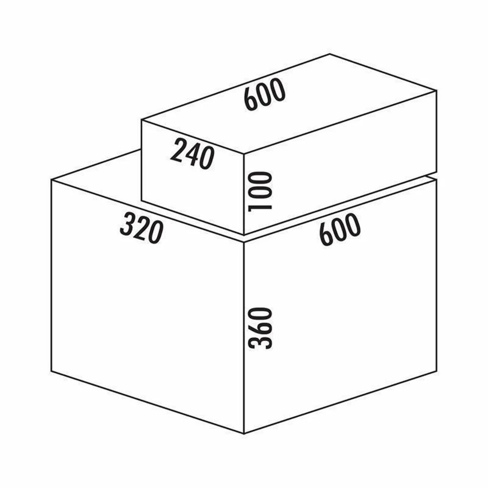 Naber Cox® Base 360 K/600-2 Mit Base-Board, Abfallsammler Für Frontauszüge 4 Naber Cox® Base 360 K/600-2 Mit Base-Board, Abfallsammler Für Frontauszüge – Bild 2