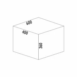 Naber Cox® Base 360 R/600-2, Abfallsammler Für Frontauszüge, Anthrazit, H 360 Mm -SPUELENPROFI Verkäufe naber coxz base 360 r 600 2 abfallsammler fuer frontauszuege anthrazit h 360 mm2
