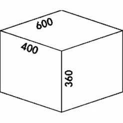 Naber Cox® Base 360 S/600-4, Abfallsammler Für Frontauszüge -SPUELENPROFI Verkäufe naber coxz base 360 s 600 4 abfallsammler fuer frontauszuege2