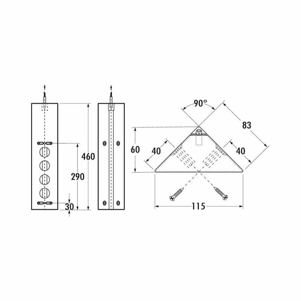 Naber Ecksteckdose Mira ES1-S 5 Naber Ecksteckdose Mira ES1-S – Bild 3