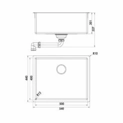 Naber Einbaubecken Corno Piu PFU4 Edelstahl -SPUELENPROFI Verkäufe naber einbaubecken corno piu pfu4 edelstahl4