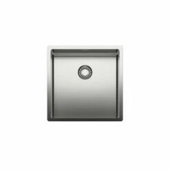 Naber Einbaubecken-Set Corno Piu PFU3 Edelstahl Mit Küchenarmatur Mio 3 Chrom Hochdruck