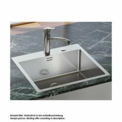 Naber Einbaubecken-Set Corno Piu PR4 Edelstahl Mit Küchenarmatur Fuoco 1 Chrom Hochdruck -SPUELENPROFI Verkäufe naber einbaubecken set corno piu pr4 edelstahl mit kuechenarmatur fuoco 1 chrom hochdruck2