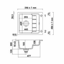 Naber Einbauspüle Keramik Flächenbündig Einbaubar PickUP F -SPUELENPROFI Verkäufe naber einbauspuele keramik flaechenbuendig einbaubar pickup f4