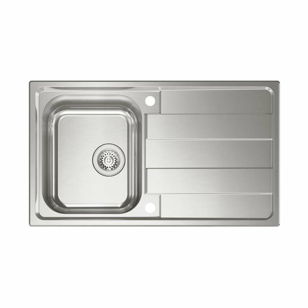 Naber Einbauspüle Riva 2 Edelstahl 3 Naber Einbauspüle Riva 2 Edelstahl