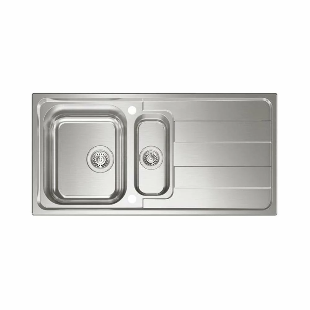 Naber Einbauspüle Riva 4 Edelstahl 3 Naber Einbauspüle Riva 4 Edelstahl