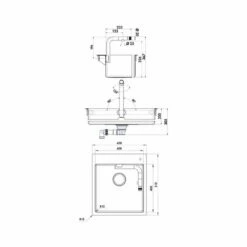 Naber Einbauspülen-Set Corno Turno 50, Spüle Und Integrierte Armatur Turno Edelstahl -SPUELENPROFI Verkäufe naber einbauspuelen set corno turno 50 spuele und integrierte armatur turno edelstahl5