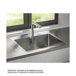 Naber Einbauspülen-Set Corno Turno 60, Spüle Und Integrierte Armatur Turno Edelstahl -SPUELENPROFI Verkäufe naber einbauspuelen set corno turno 60 spuele und integrierte armatur turno edelstahl2