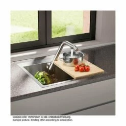 Naber Einbauspülen-Set Corno Turno 60, Spüle Und Integrierte Armatur Turno Edelstahl -SPUELENPROFI Verkäufe naber einbauspuelen set corno turno 60 spuele und integrierte armatur turno edelstahl4