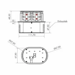 Naber Einbausteckdose Piccolino 9 Naber Einbausteckdose Piccolino -SPUELENPROFI Verkäufe naber einbausteckdose piccolino4