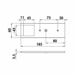 Naber Forato LED Alufarbig, Unterboden-/Nischenleuchte -SPUELENPROFI Verkäufe naber forato led alufarbig unterboden nischenleuchte3
