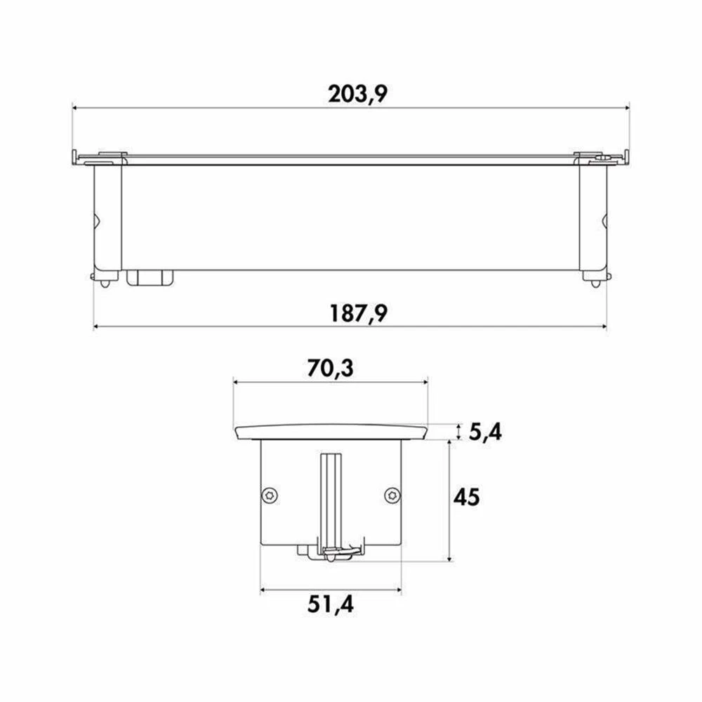Naber Kapsa, Einbausteckdosenelemente, Mit Schukosteckdosen 7 Naber Kapsa, Einbausteckdosenelemente, Mit Schukosteckdosen – Bild 5