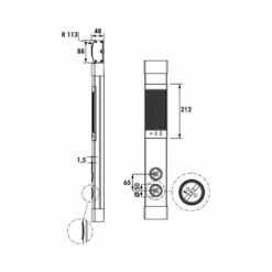 Naber Muzak Säule, Aufbausteckdosenelement, Mit Schukosteckdosen Und Lautsprecher -SPUELENPROFI Verkäufe naber muzak saeule aufbausteckdosenelement mit schukosteckdosen und lautsprecher3