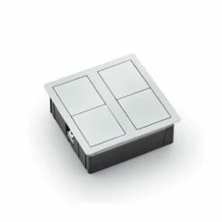 Naber Plaza 2, Einbausteckdosenelement, Mit 2 Schuko-Steckdosen -SPUELENPROFI Verkäufe naber plaza 2 einbausteckdosenelemente3