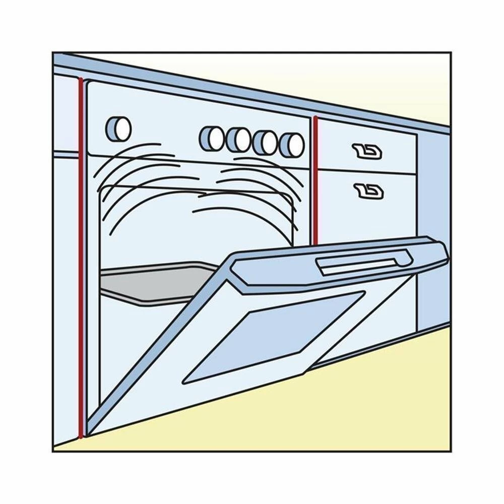 Naber Seitenprofil, L 600 Mm, Silberfarbig 4 Naber Seitenprofil, L 600 Mm, Silberfarbig – Bild 2