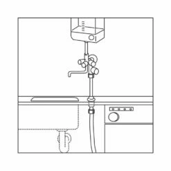 Naber Spülendurchführung, Eckventil, Ø 12 Mm, Chrom -SPUELENPROFI Verkäufe naber spuelendurchfuehrung eckventil r 12 mm chrom2