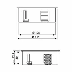 Naber Twist USB, Steckdosenelement, Mit Schukosteckdose 7 Naber Twist USB, Steckdosenelement, Mit Schukosteckdose -SPUELENPROFI Verkäufe naber twist usb steckdosenelement mit schukosteckdose3