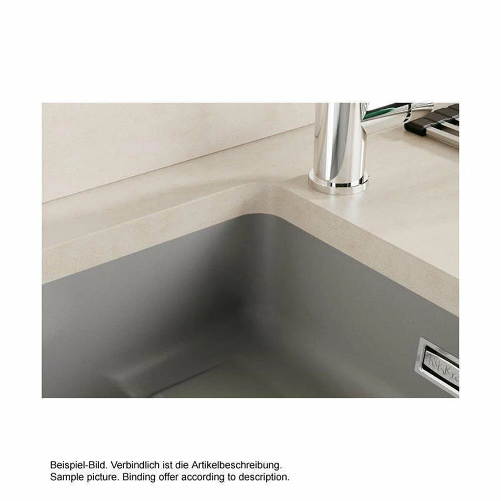 Naber Unterbauspülen-Set PickUP U Keramik Schiefer Und Armatur Arco 2 Chrom Hochdruck 6 Naber Unterbauspülen-Set PickUP U Keramik Schiefer Und Armatur Arco 2 Chrom Hochdruck – Bild 4