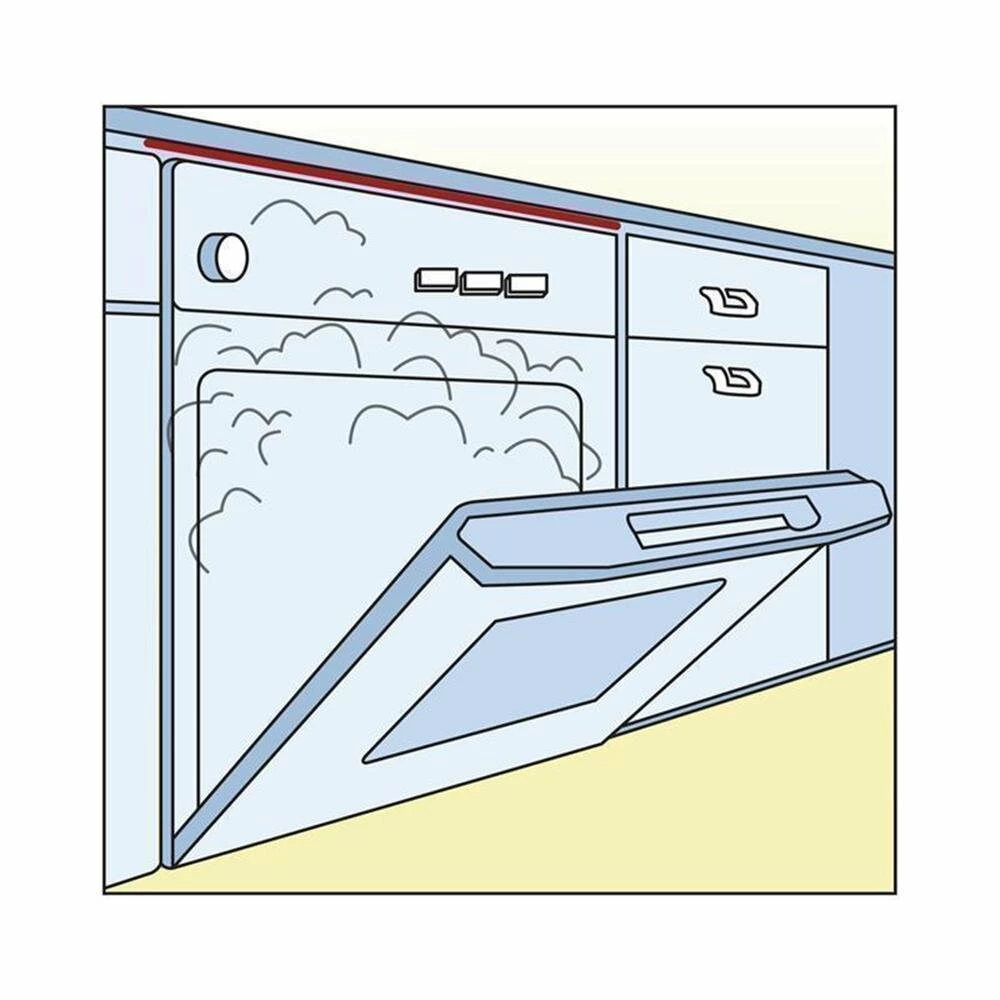 Naber Wrasenschutzblech 1, Silberfarbig 4 Naber Wrasenschutzblech 1, Silberfarbig – Bild 2