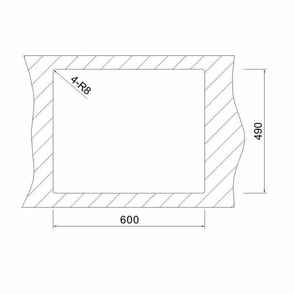 Oulin Einbauspüle OL0315 (616 X 506) 1 1/2 B 5 Oulin Einbauspüle OL0315 (616 X 506) 1 1/2 B – Bild 3