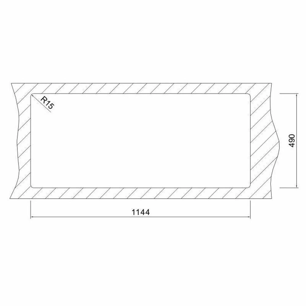 Oulin Einbauspüle OL0327 (1160 X 506) 2 B A 5 Oulin Einbauspüle OL0327 (1160 X 506) 2 B A – Bild 3