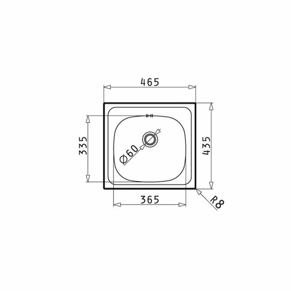 Pyramis Einbaubecken E33 Edelstahl Glatt 4 Pyramis Einbaubecken E33 Edelstahl Glatt – Bild 2