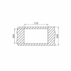 Pyramis Einbauspüle AMALTIA (79X50) 1B 1D 10 Pyramis Einbauspüle AMALTIA (79X50) 1B 1D -SPUELENPROFI Verkäufe pyramis einbauspuele amaltia 79x50 1b 1d3